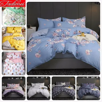 

Adult Kids Child Soft Cotton Bed Linen Single Twin Double Queen King Size Bed Linen 150x200 180x220 200x230 220x240 Duvet Cover
