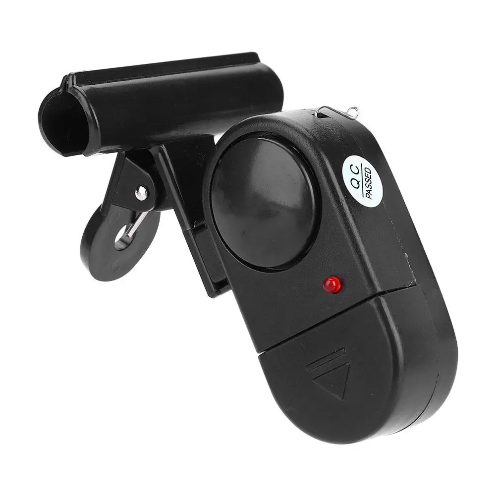 

Electronic LED Light Fish Bite Sound Alarm Bell with Clip LED Light Sound-light Alarm Device Fishing Rod Alarm Bell Fishing Tool