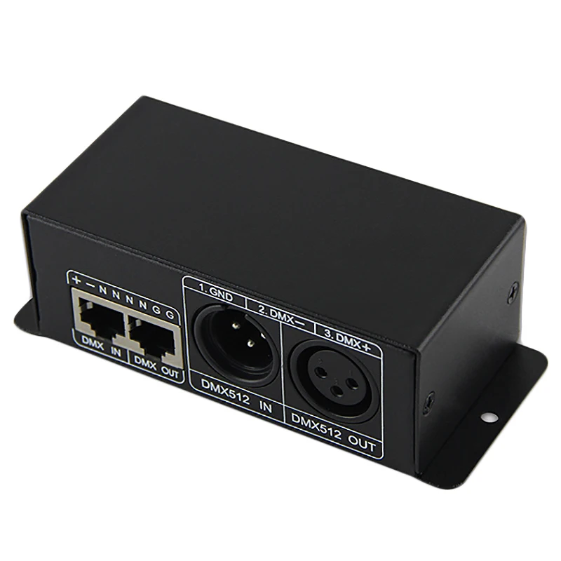Bc 803 Rgb Dmx512 Контроллер Dc5V 24V 5А * 3Ch постоянное напряжение pwm декодер для Led полосы
