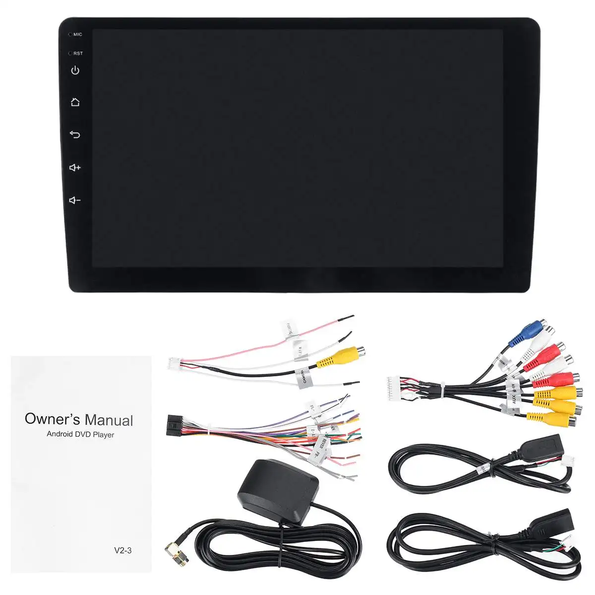 Sale Universal 9 Inch 1 Din Car Stereo Radio Android 8.1 Quad-core MP5 Player GPS bluetooth DAB+ Wifi 4G 3