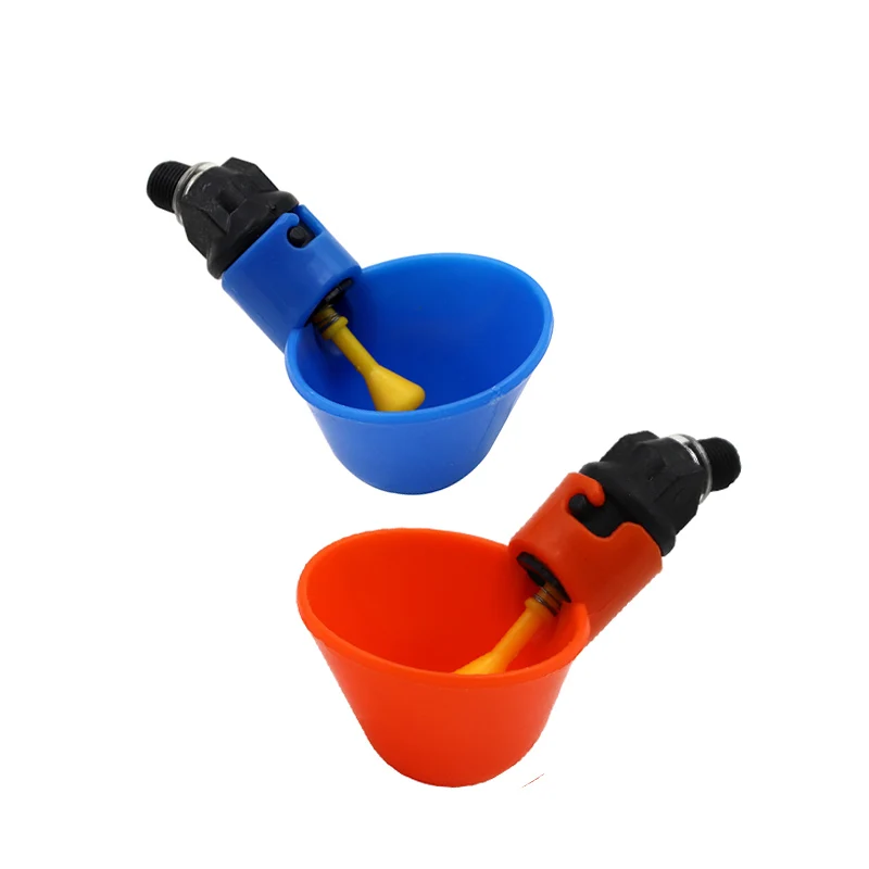 

5 Pcs Chicken Hanging Cup Drinking Fountains Birds Water Bowl Drinker Cups for Backyard Chicken Flock Automatic Poultry Watering