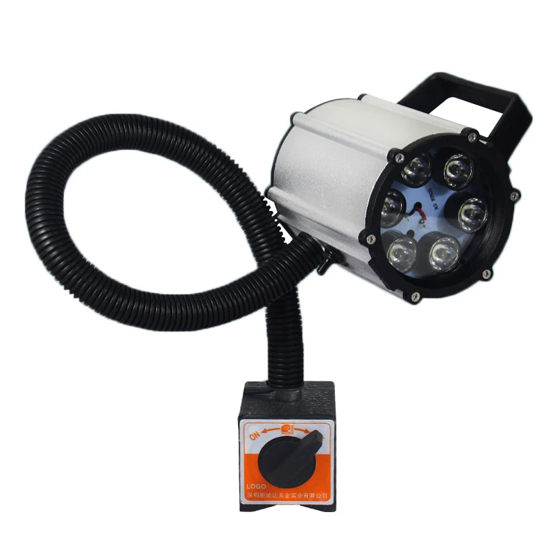 CLAITE 7 Вт 90 220 В 50 см Светодиодный промышленный станок с ЧПУ Токарный фара фрезерный