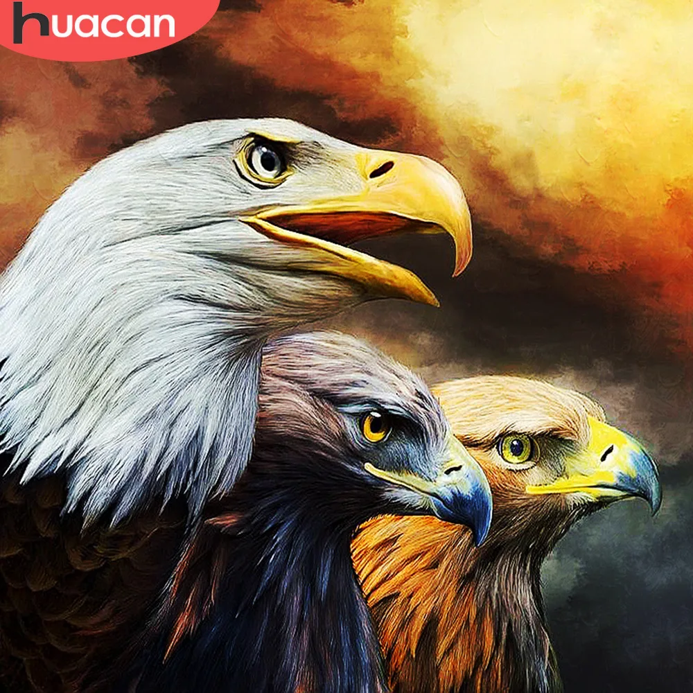 

HUACAN 5d Diamond Mosaic Animals Home Decoration Diy Diamond Painting Hobby And Handicraft New Diamond Embroidery Cross Stitch