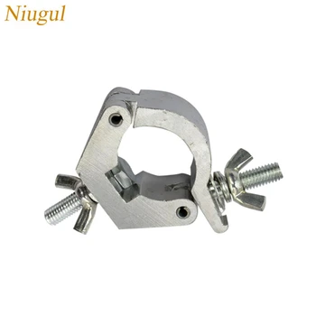 

10pcs/lot 28-35mm Hook Stage Light Clamp Aluminium Stage Light Hooks 80kg Stage Effect Light Truss Holder O Clamp Hanger Hook