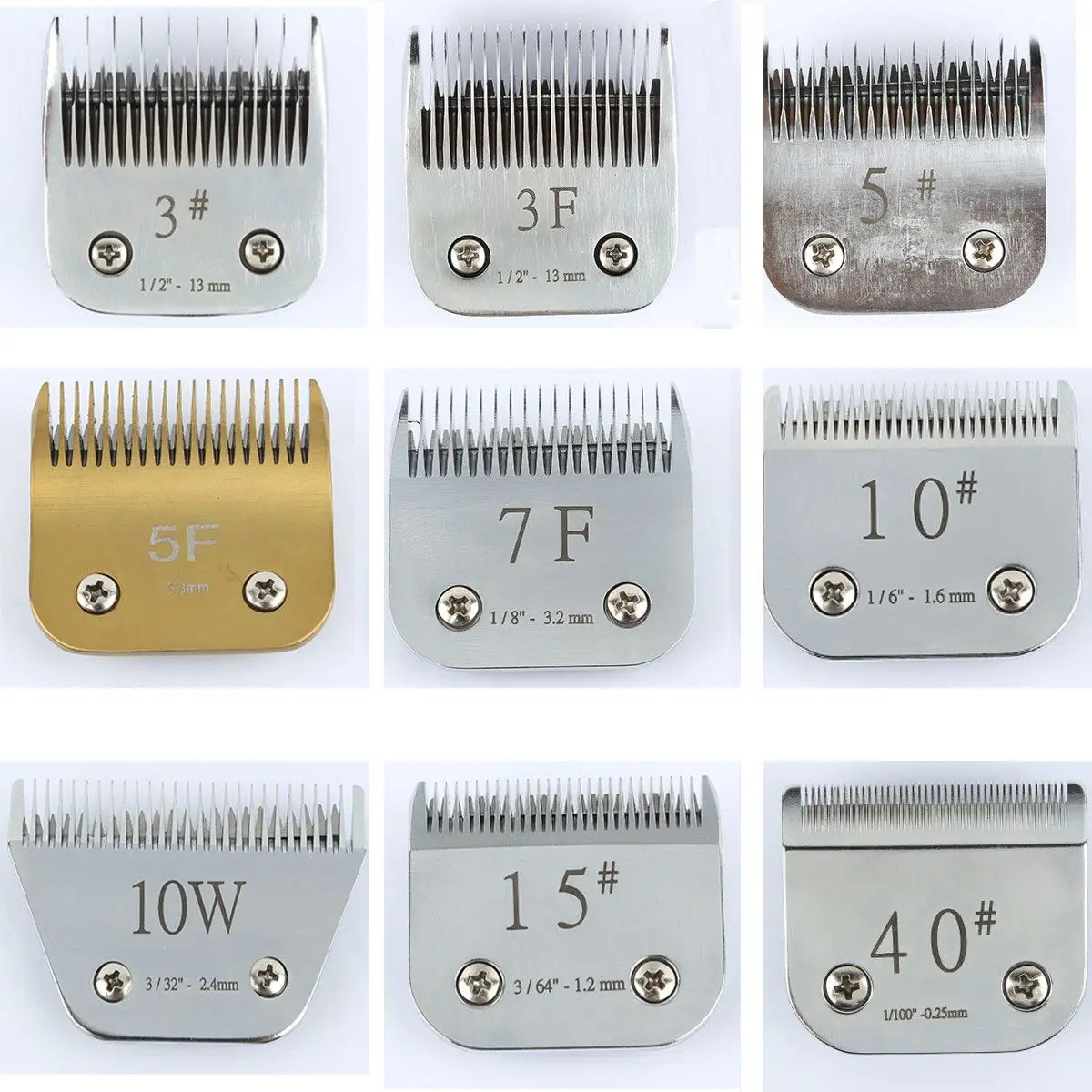 40 blade dog grooming