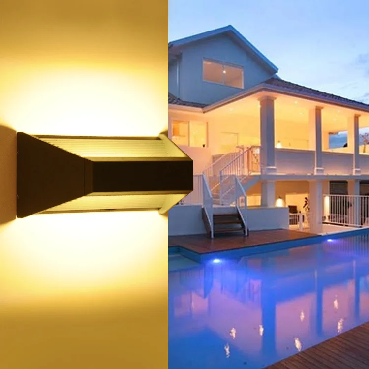 

LED Wall Lamp 10w Cuber Up And Down Wall Sconces Wall Lights For Bedroom Bedside Corridor Living Room