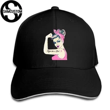 SAMCUSTOM Four Seasons универсальный повседневное кепки летний капюшон Творческий Розовый Рака Молочной Железы распространения 3D козырьки сэндвич