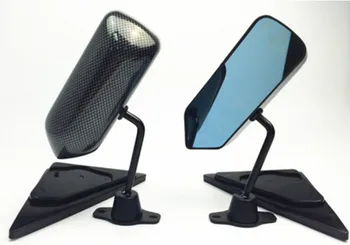 

F1 racing side mirror BLACK CARBON FIBER LOOK SHEET DIPPING FOR GTV MITO 147 155 159 164