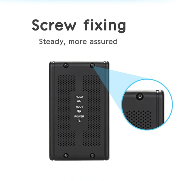  Adaptador externo Usb 30 Sata 35 pulgadas Disco Duro Dual Sata serie DISCO DURO móvil Array Raid ca
