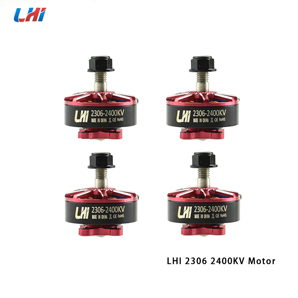 LHI 2306 2400KV бесщеточный двигатель 3 ~ 4S для 210 250 280 300 FPV гоночный Дрон Квадрокоптер RC