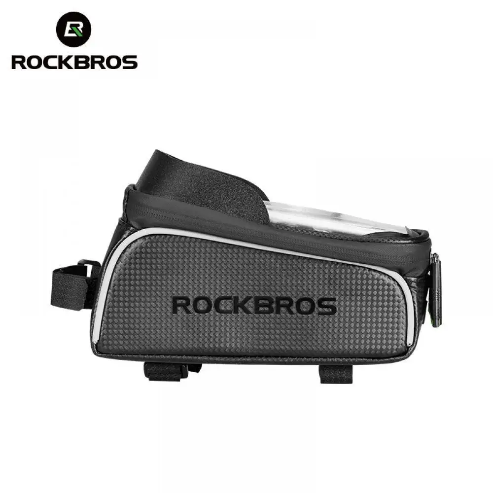 ROCKBROS MTB велосипедная сумка 6 &quotс сенсорным экраном Рама седельная верхняя