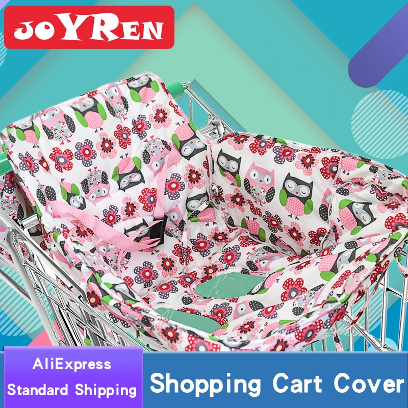 

Shopping Cart Cover | High Chair Cover for Baby 2-in-1 Cushy Cart Cover and Seat Positioner By JOYREN