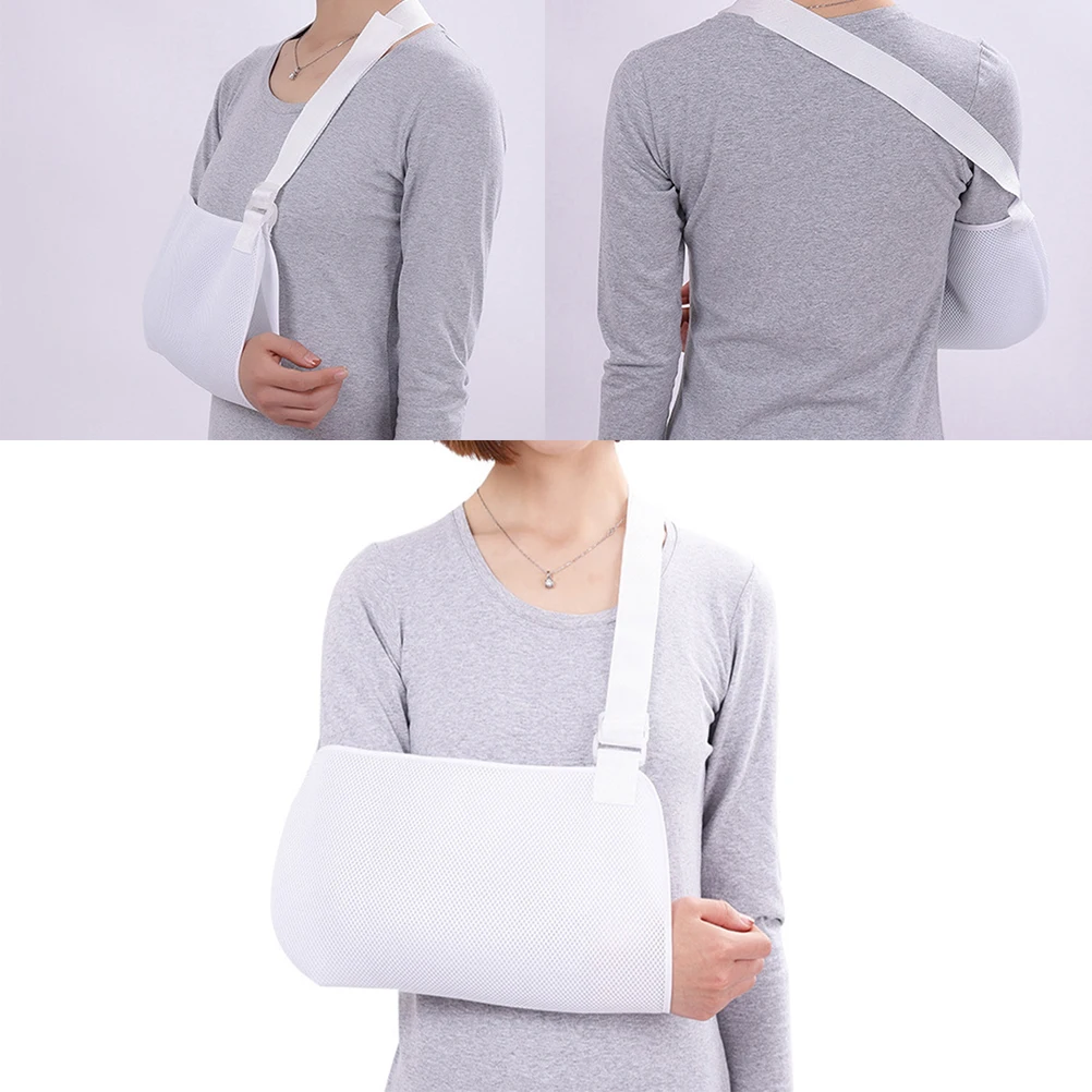 

Breathable Mesh Dislocated Arm Slings Shoulder Immobilizer Rotator Cuff for Broken Wrist Elbow Support for Men or Women