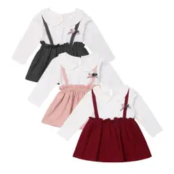 Платья для маленьких девочек; вечерние праздничный наряд принцессы для малышей; платье-пачка в стиле пэчворк; Осенняя Весенняя хлопковая