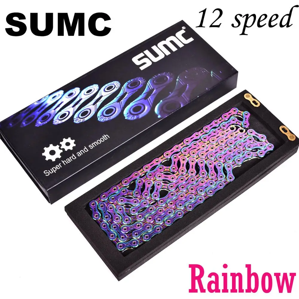 Rainbow SUMC SX12SL велосипедная цепь 126L 12 для скоростного велосипеда с MissingLink