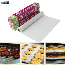 5 m / 10 m que cozem o papel de cozimento do papel do oilpaper de alta temperatura do óleo de silicone de dupla face da sução para a micro-ondas do forno do bbq