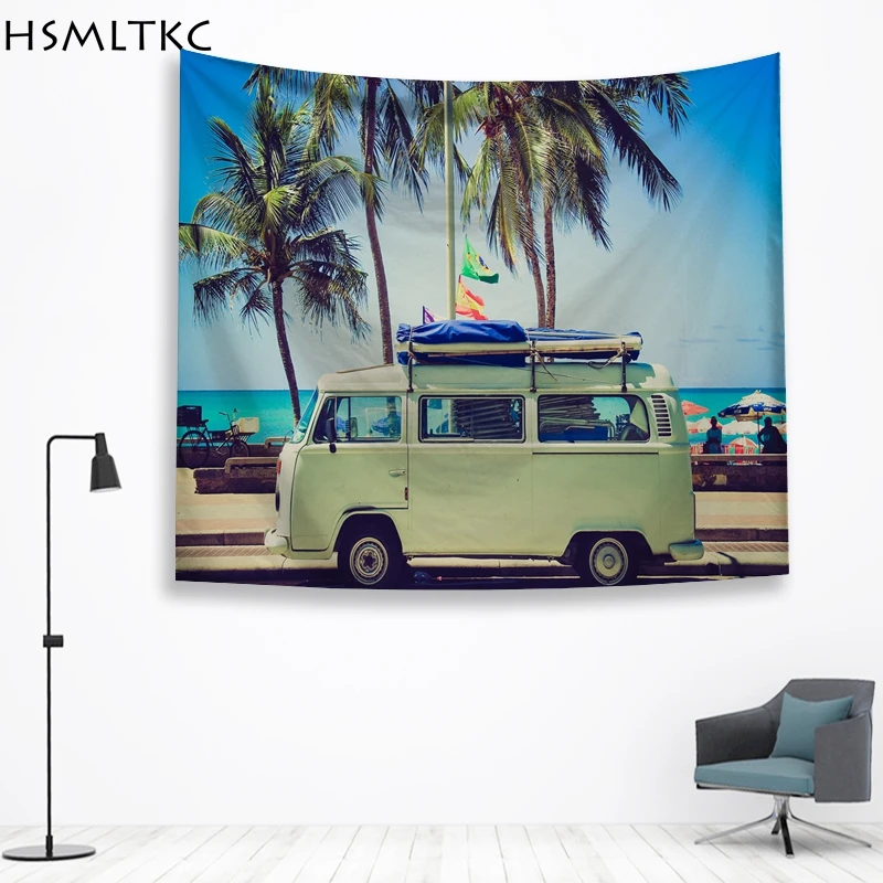 Летний гобелен с изображением деревьев настенный Psychedelic tapiz pared Tela Hippie Boho Wandkleed настенный Декор Настенный Ковер Wandteppich