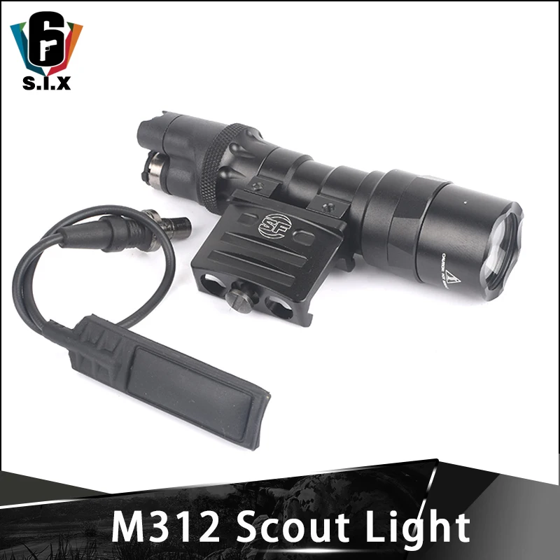 Element suprefir M312 Scout светильник с RM45 крепление со смещением Тактический Airsof Flash светильник