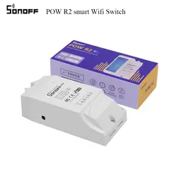 SONOFF POW R2 умный Wifi переключатель контроллер с реальной мощностью для Android iosconduction Measure 16A/3500w устройство «умный дом»