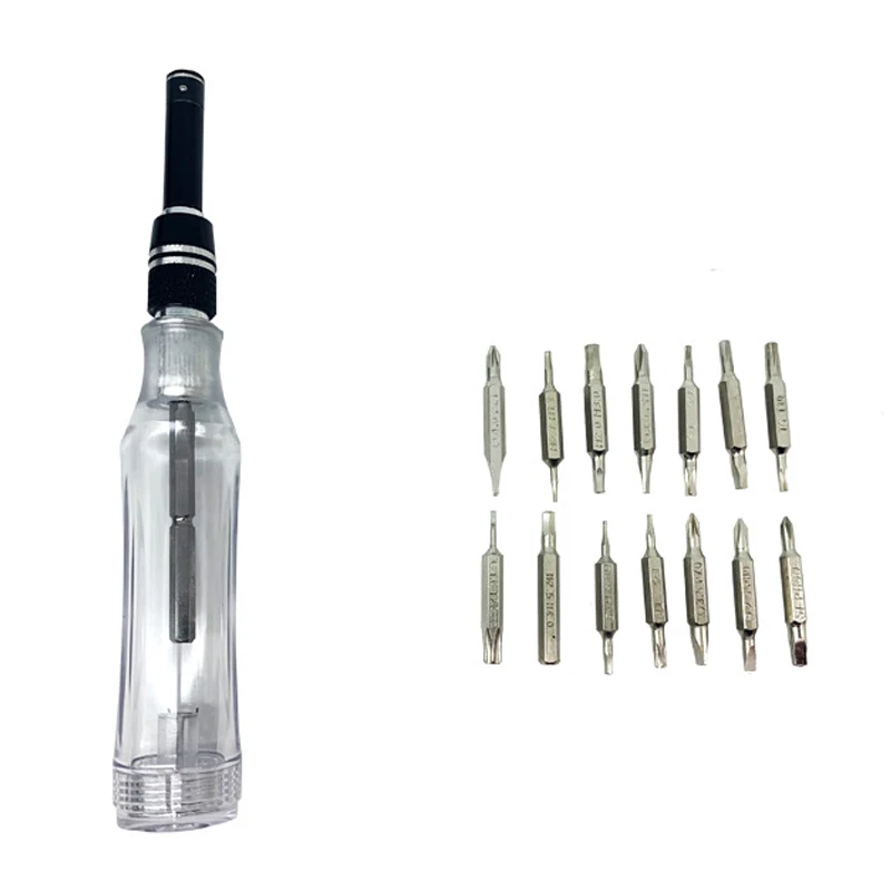 

Screwdriver Set Mini Multifunction Key Shape And Pen Shaped Pocket Repair Tool