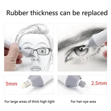 

TEN-WIN Mechanical Eraser Cool Cute Electric Pencil Rubber For Kids Students Art Specialty Creative Painting School Stationery.