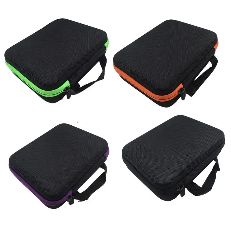 

Storage Bag For Essential Oil Bottle With 63 Compartments EVA Portable Essential Oil Pack Container Home Supplies Products