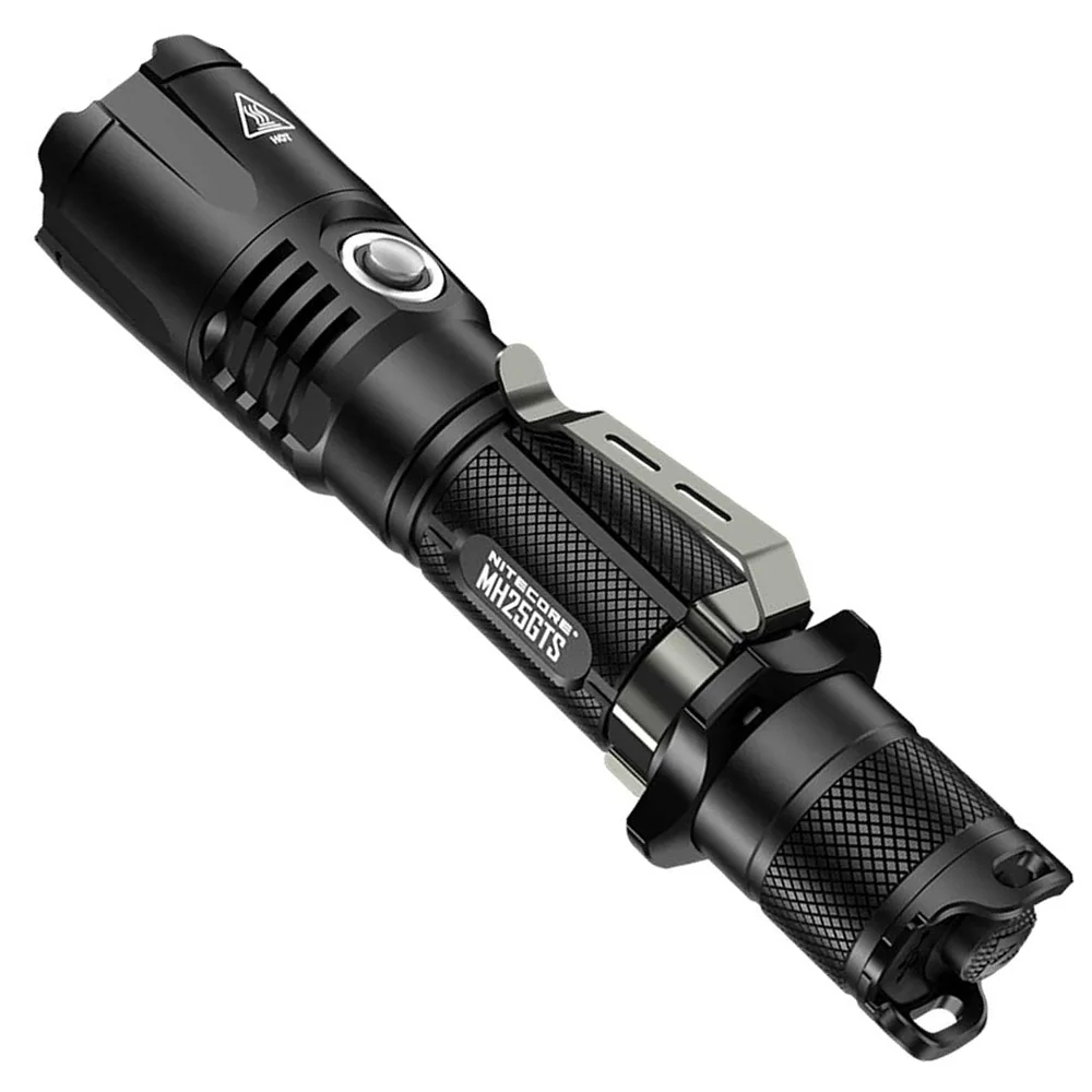 NITECORE MH25GTS 1800LM Тактический CREE XHP35 HD светодиодный водонепроницаемый высокопроизводительный тактический фонарь уличный фонарик