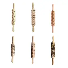 Рождество Лось Снежинка цветок тиснение деревянная Скалка выпечки печенье лапши печенье, фондан, пирог тесто разрисованный борд