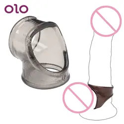 Оло эрекционное кольцо пенис расширитель эротические игрушки Задержка эякуляции секс-игрушки для мужчин скрутал Связывание Кольцо пояс