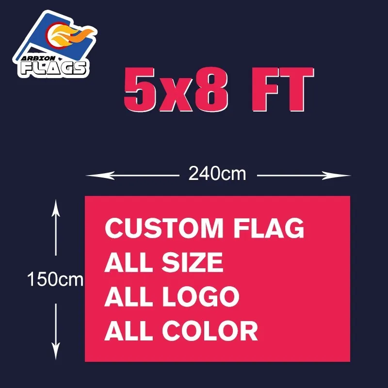

5x8FT Customize LGBT Flag Free Design 100D Polyester 240X150cm Custom Banners All Logos and Colors and Sizes 2018 New Sale