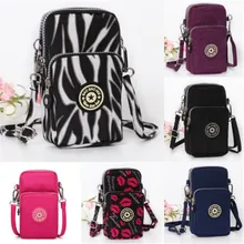 Женская одноцветная сумка через плечо для мобильного телефона, сумка для монет, кошелек, кошельки