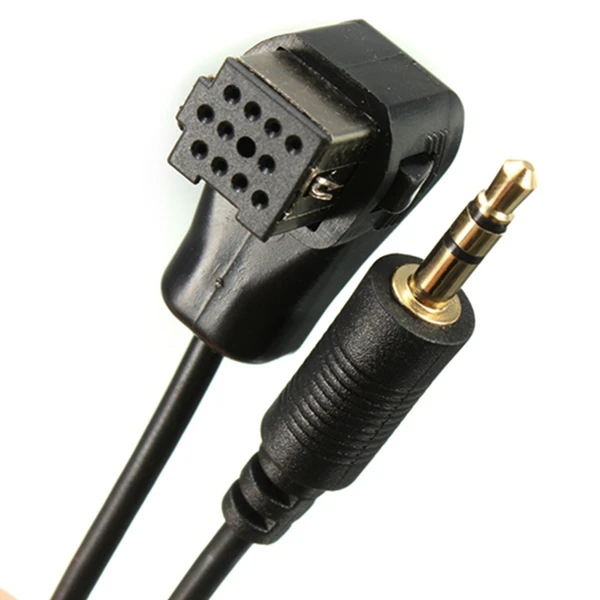 

CLAITE New 3.5mm Thickness Aux Input Cable For Pioneer Headunit IP-BUS Aux Input Adapter Cable Cord Wholesale