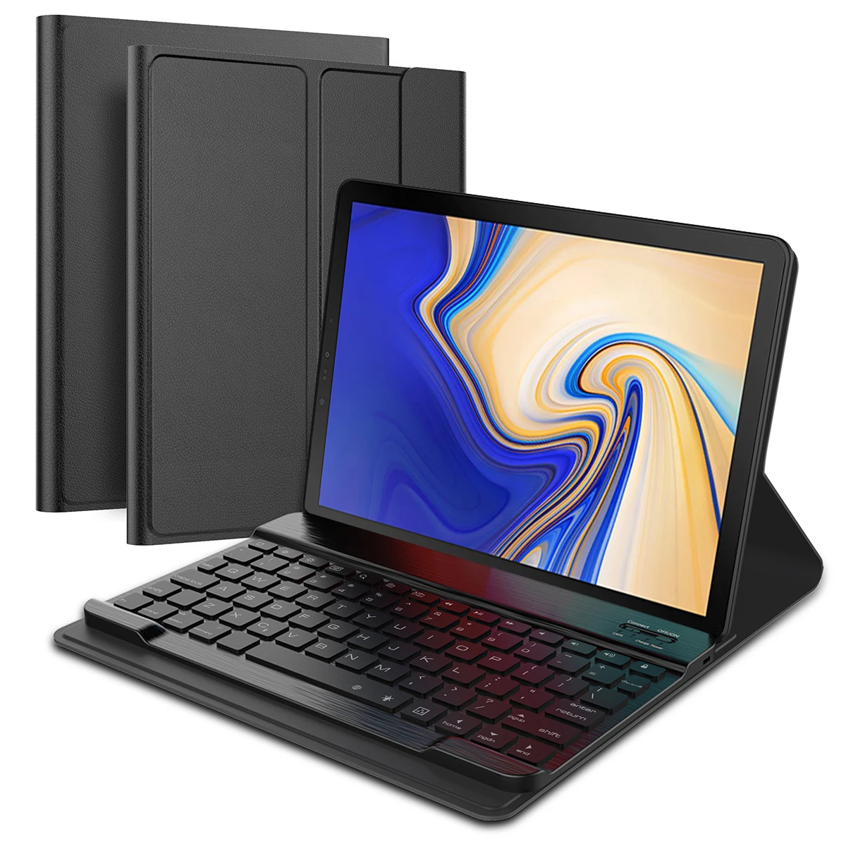 Чехол для Samsung Galaxy Tab S4 10 5 SM T830 T835 с беспроводной клавиатурой Bluetooth в США чехол из