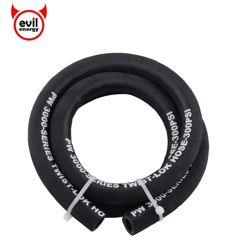 

evil energy 1m/3m/5m AN6 Rubber Reinforced Fuel Hose Engine Unleaded Petrol Oil Line Fuel Pipe Push-On Air Hose Line