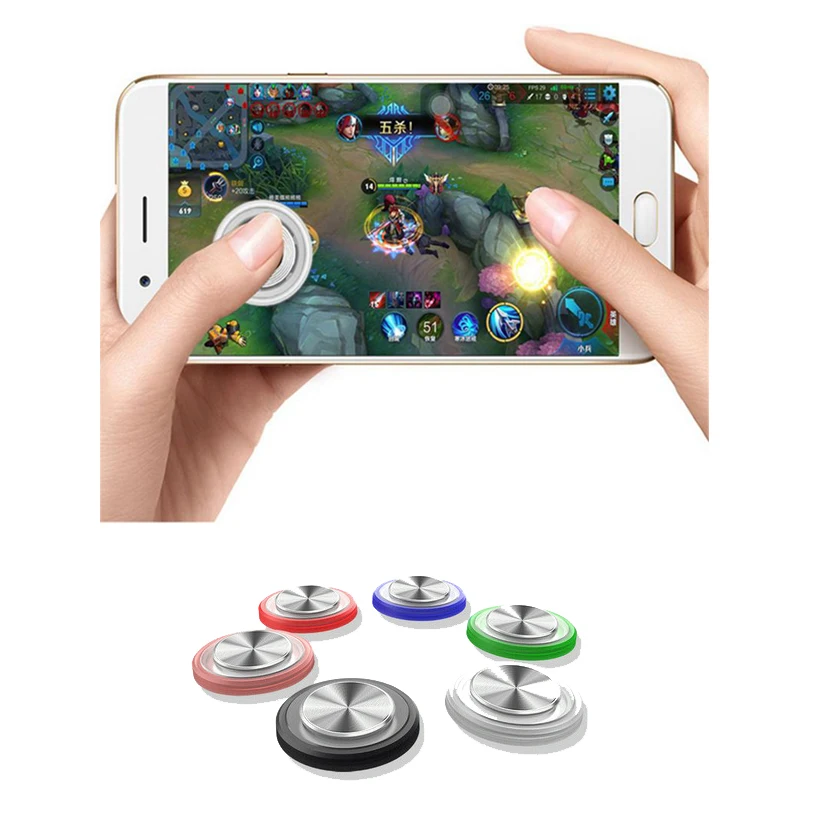 

For Arena of Valor Electroplate Mobile Phone Gamepad Joystick Game Controller For Smart Phone Tablet Positioning Tool