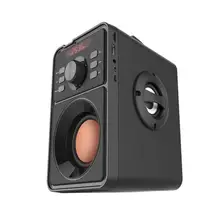 Беспроводной Bluetooth динамик домашний портативный 10 Вт сабвуфер бас стерео музыка 3D динамик поддержка TF FM PC MP3 MP4 черный