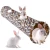 Pet Tunnel Leopard Print Pet Rabbit Play Tunnel Складной Туннель Экономия Пространства Нетоксичные Игрушки для Собак Кошка Кролики 120x250 см