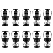 10 шт. кухонный аэратор поворотный для душа аэратор кран аксессуары кухонный душ поворотный душ две функции распыления