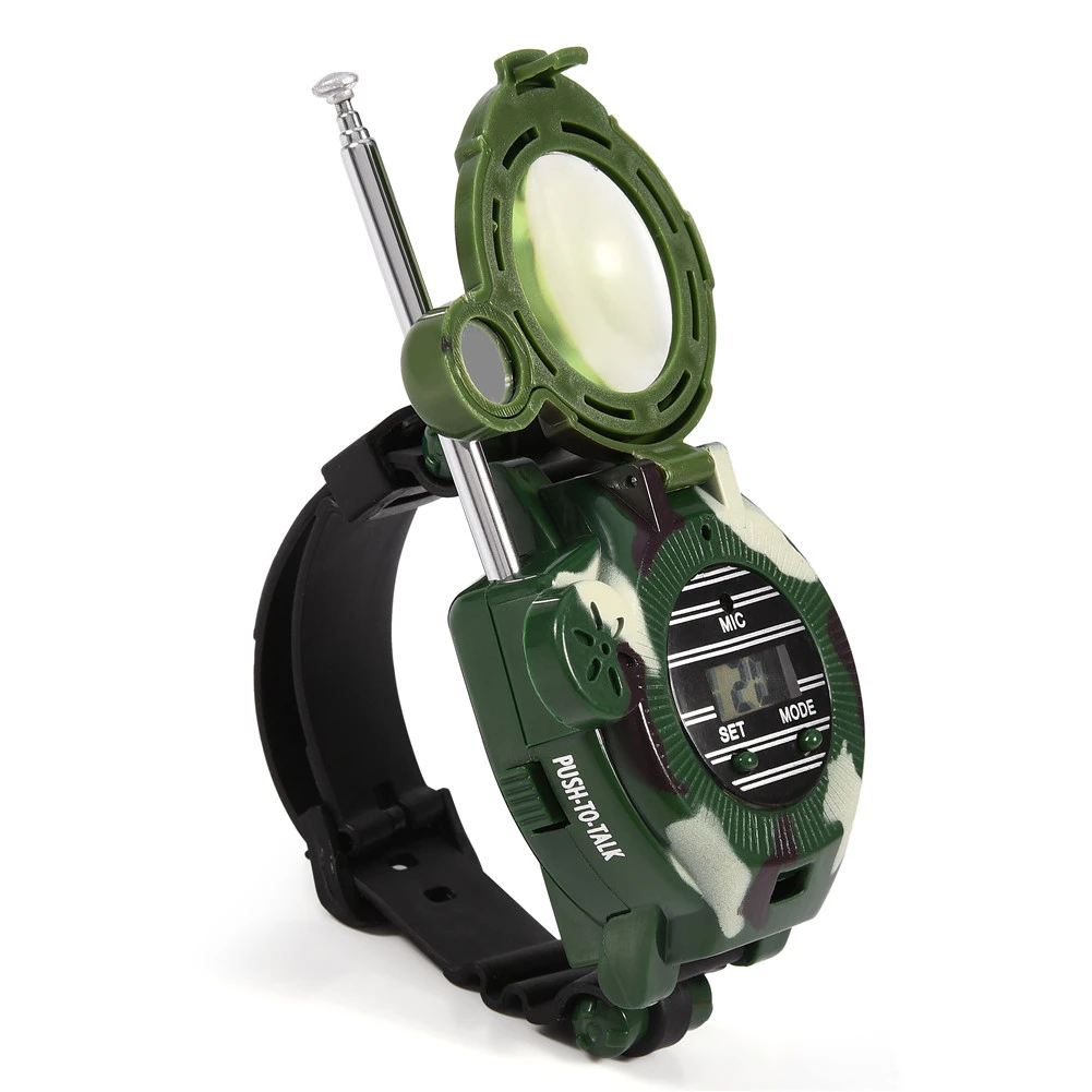 2 個 7 1 ミニ子供トランシーバー腕時計ゲームでガジェットトランス腕時計インターホン子供ハウス ワイヤレスインターホン Walkie Talkie Aliexpress