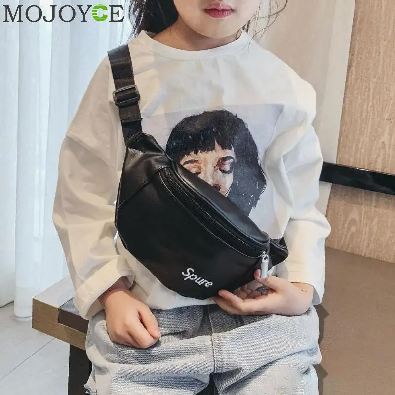 

Cute Fanny Pack Waist Bag Women Personality Belt Bags PU Leather Solid Color Chest Bag Handbag Crossbody Messenger Shoulder Bag