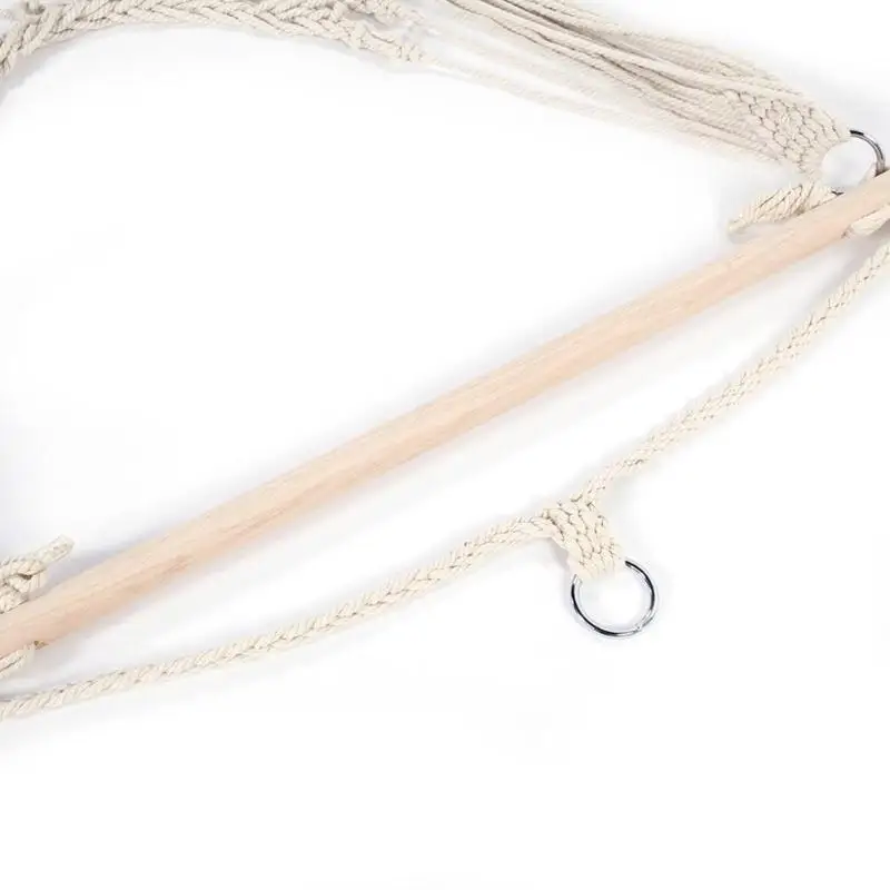 Light Cotton Rope Hammock Net Swing Hanging Chairs Kids Adults Outdoor Cradles Tool For Outdoor Activities Camping Picnic Light Cotton Rope Hammock Net Swing Hanging Chairs Kids Adults Outdoor Cradles Tool For Outdoor Activities Camping Picnic