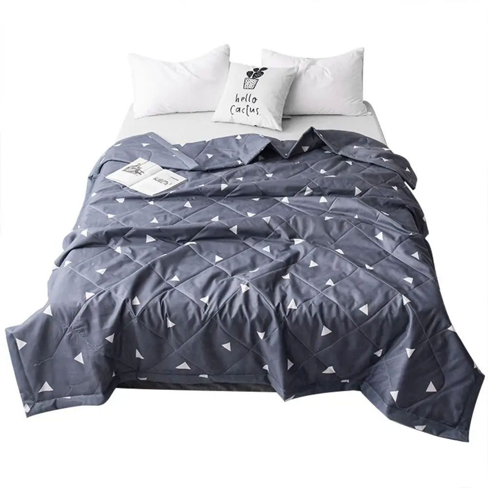 

Hot Sale Blanket Washable Queen Summer Air Conditioning Comfotable Quilt Blanket Fleece