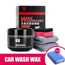 Auto Cera Dura Di Cristallo Vernice Cura di Manutenzione di Superficie della Vernice Cura di Vetro Duro Superficie della Vernice Auto Rivestimento Regalo Asciugamano di Spugna/ fanghi di lavaggio