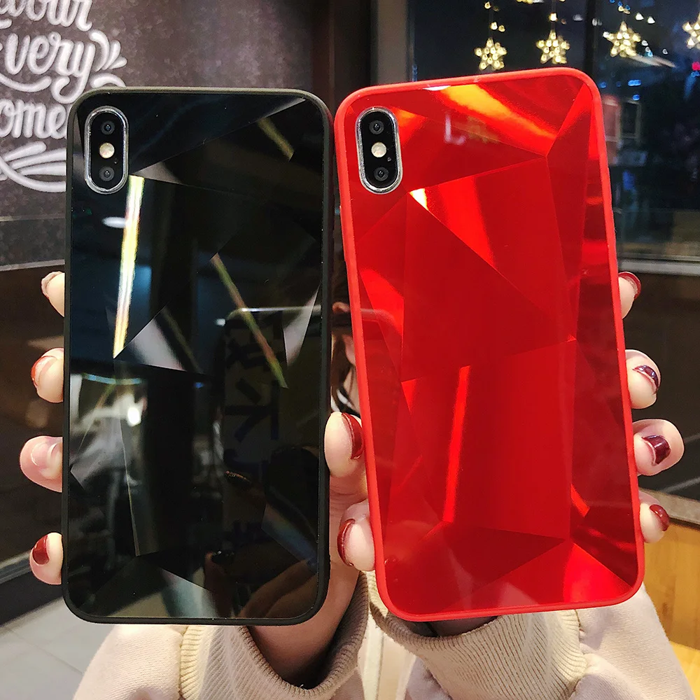 Чехол для телефона JONSNOW с 3D бриллиантами iPhone 11 Pro XR XS Max голографические чехлы