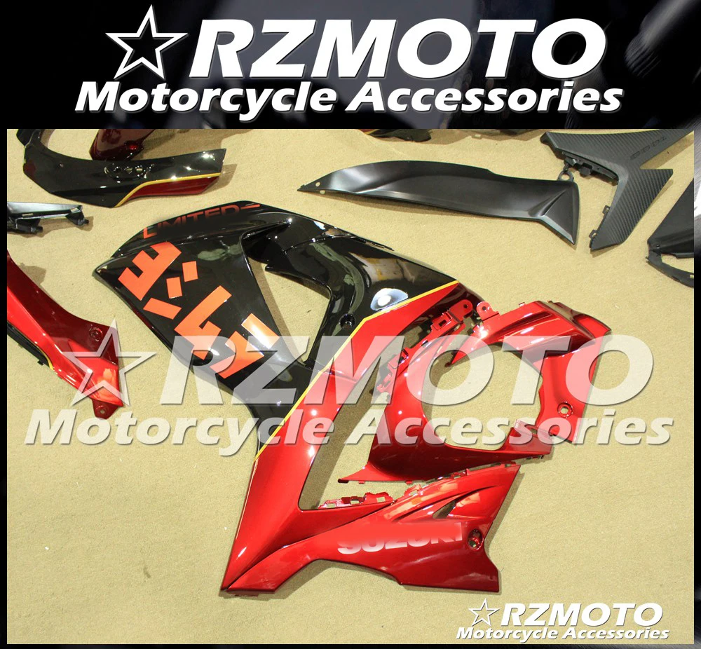 Обтекателя кузова Комплект подходит для Suzuki GSXR1000 09 10 11 12 13 14 15 16 GXS R1000 2009 2010 2011 2012 2013