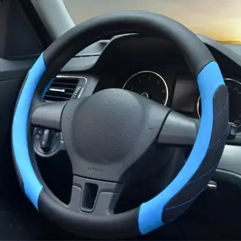 

Universal Steering Wheel Cover Comfortable Non-slip Durable Car Steering Protection Decor Suitable For Steering Wheel Of 36-40cm