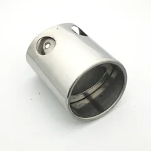 

Car Exhaust Muffler Tip Stainless Steel Pipe Chrome Rear Tail Throat Liner For Honda Civic Jeep