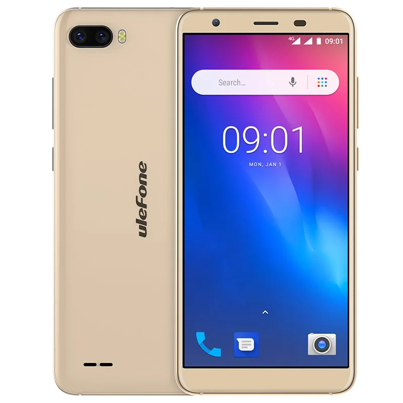 Оригинальный Ulefone S1 Pro 4G смартфон 5,5 дюймов Android 8,1 1 ГБ Оперативная память 16 Гб Встроенная память 13.0MP + 5.0MP двойной Камера уход за кожей лица