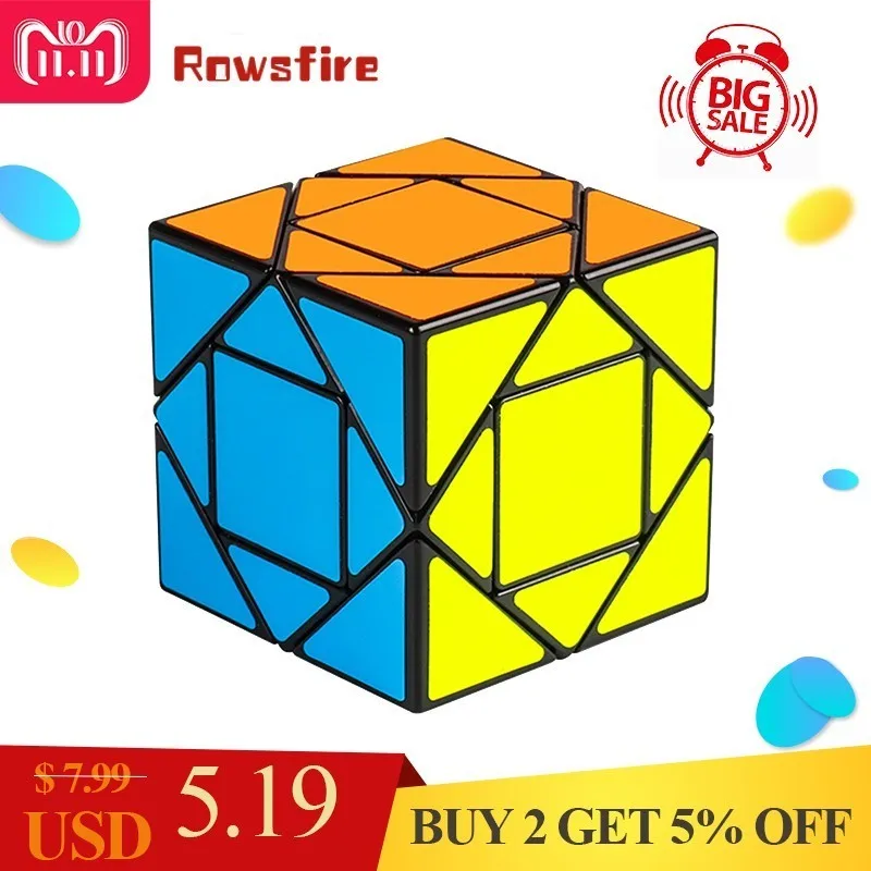 Rowsfire MF8847 Mofang Jiaoshi Pandora Magic font b Cube b font Educational Toys For Children Brain