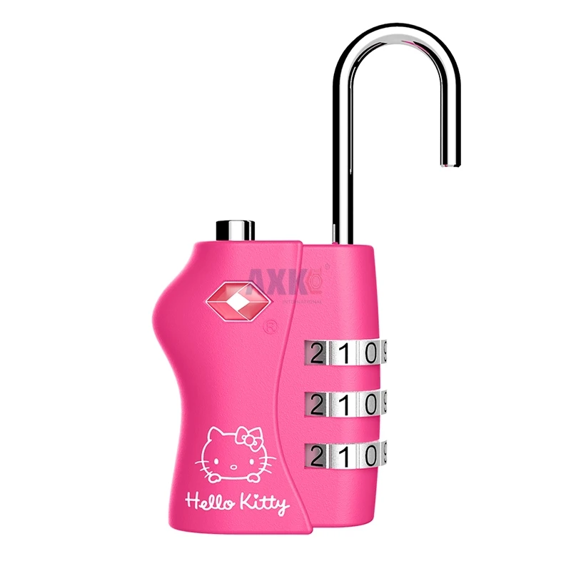2019 Combination Lock Tsa Baggage Code Locks Overseas Customs 3 Key
